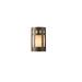 Justice Design Group Ambiance 9 Inch Wall Sconce - CER-7345-MAT-MICA
