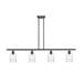 Innovations Lighting Bruno Marashlian Hadley 48 Inch 4 Light Linear Suspension Light - 516-4I-SN-G342-LED