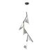 Hubbardton Forge Plume 15 Inch 5 Light LED Multi Light Pendant - 135006-1048