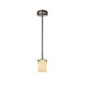 Justice Design Group Fusion 4 Inch Mini Pendant - FSN-8455-10-FRCR-CROM-LED1-700