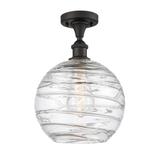 Innovations Lighting Bruno Marashlian Extra Large Deco Swirl 12 Inch 1 Light Semi Flush Mount - 516-1C-OB-G1213-12-LED