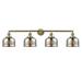 Innovations Lighting Bruno Marashlian Large Bell 45 Inch 4 Light Bath Vanity Light - 215-SN-G78-LED