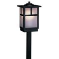 Arroyo Craftsman Mission 18 Inch Decorative Pathway Light - MSP-5EWO-BK