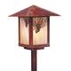 Arroyo Craftsman Evergreen 21 Inch Decorative Pathway Light - ESP-9TTN-BZ