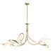 Hubbardton Forge Aerial 47 Inch 5 Light Multi Light Pendant - 137865-1025