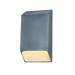 Justice Design Group Ambiance Collection 9 Inch Tall 1 Light LED Outdoor Wall Light - CER-5860W-RRST