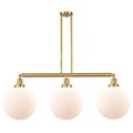 Innovations Lighting Bruno Marashlian XX-Large Beacon 44 Inch 3 Light Linear Suspension Light - 213-AB-G201-12-LED