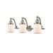 Innovations Lighting Bruno Marashlian Small Bell 28 Inch 3 Light Bath Vanity Light - 515-3W-SG-G52-LED