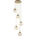 Hammerton Studio Levi Wilson Nebula 24 Inch 5 Light Multi Light Pendant - CHB0068-05-GB-GS-C01-L1