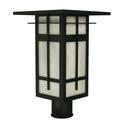 Arroyo Craftsman Finsbury 12 Inch Tall Outdoor Post Lamp - FIP-10WO-RC