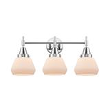 Innovations Lighting Bruno Marashlian Caden 24 Inch 3 Light Bath Vanity Light - 447-3W-BK-G173-LED