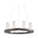 Hammerton Studio Corona 23 Inch 12 Light LED Chandelier - CHB0033-0C-SN-FS-CA1-L1