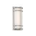 Modern Forms Skyscraper 12 Inch Tall LED Outdoor Wall Light - WS-W68612-35-BK