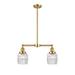 Innovations Lighting Bruno Marashlian Colton 22 Inch 2 Light Mini Chandelier - 209-SG-G302