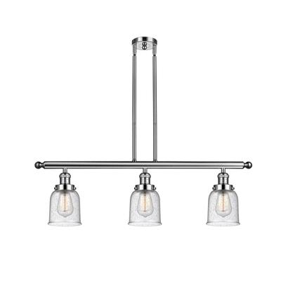 Innovations Lighting Bruno Marashlian Small Bell 36 Inch 3 Light Linear Suspension Light - 213-PC-G58