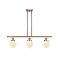 Innovations Lighting Bruno Marashlian Beacon 36 Inch 3 Light Linear Suspension Light - 916-3I-WPC-G201-6-LED