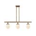 Innovations Lighting Bruno Marashlian Beacon 36 Inch 3 Light Linear Suspension Light - 916-3I-WPC-G201-6-LED