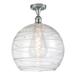 Innovations Lighting Bruno Marashlian Deco Swirl 13 Inch 1 Light Semi Flush Mount - 516-1C-PC-G1213-14-LED