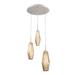 Hammerton Studio Aalto 17 Inch 3 Light LED Multi Light Pendant - CHB0049-03-MB-RB-C01-L3