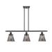 Innovations Lighting Bruno Marashlian Small Cone 36 Inch 3 Light Linear Suspension Light - 916-3I-BB-G64-LED