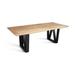 ENIGMA dining table - Black/Natural Oak