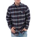 Legendary Whitetails Herren Buck Camp Flanellhemd Button-Down-Shirt, Ironwood Plaid, XX-Large