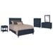 Birch Lane™ Deitrich Standard 5 Piece Bedroom Set Wicker/Rattan in Blue | Queen | Wayfair 58D703C4F912416F990F1DA3B97F1A91