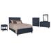 Birch Lane™ Deitrich Standard 5 Piece Bedroom Set Wicker/Rattan in Blue | Twin | Wayfair 191DC43BA7184C618B9117E3B96D26DF