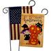 Breeze Decor Playful Witch 2-Sided Polyester 18.5 x 13 in. Garden Flag in Orange/Red | 18.5 H x 13 W in | Wayfair BD-HO-GP-112113-IP-BOAA-D-US21-BD