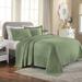 Latitude Run® Josann Solitaire Matelasse Bedspread Set Cotton in Green | Queen Bedspread + 2 Standard Shams | Wayfair CHMB1374 39731648