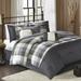 Dunwich 7 Piece Herringbone Comforter Set /Polyfill/Microfiber in Gray Laurel Foundry Modern Farmhouse® | Wayfair E4313D4545A94406B10BB6E49844169D