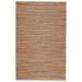 White 30 x 0.5 in Area Rug - Birch Lane™ Caroline Handmade Area Rug in Tan Jute & Sisal, Rayon | 30 W x 0.5 D in | Wayfair