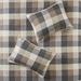 Dunwich 6 Piece Printed Herringbone Quilt Set w/ Throw Pillows Microfiber in White Laurel Foundry Modern Farmhouse® | Wayfair