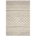 White 36 x 1.18 in Indoor Area Rug - Foundry Select Develin Chevron Ivory/Beige Area Rug | 36 W x 1.18 D in | Wayfair BRYS2791 31750527