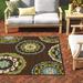 Brown/Green 63 x 0.16 in Indoor/Outdoor Area Rug - Andover Mills™ Brendel Indoor/Outdoor Area Rug in, Polypropylene | 63 W x 0.16 D in | Wayfair