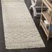 White 27 x 1.18 in Indoor Area Rug - Foundry Select Develin Chevron Ivory/Beige Area Rug Polypropylene | 27 W x 1.18 D in | Wayfair