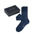 FALKE Men's Airport Gift Box M SO Socks, Blue (Royal Blue 6000), UK 5.5-6.5 (EU 39-40 Ι US 6.5-7.5) (Pack of 2)