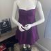 American Eagle Outfitters Dresses | American Eagle Strapless Mini Dress | Color: Black/Purple | Size: 6