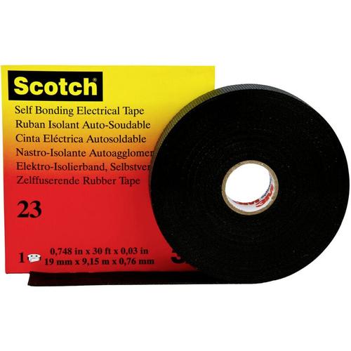 Scotch 23 SCOTCH23-19X9.15 Reparaturband Scotch® 23 Schwarz (l x b) 9.15 m x 19 mm 1 St. - 3M