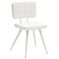 Sedia Design in Ecopelle Bianco Colori sedie Tempesta: Bianco