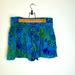 Jessica Simpson Shorts | Jessica Simpson Blue And Green Patterned Shorts | Color: Blue/Green | Size: S