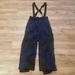 Columbia Pants | Columbia Mens Medium Snowboard Snow Pants Bibs Bib Blue Black Overalls Snowsuit | Color: Black/Blue | Size: M