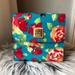 Dooney & Bourke Bags | Dooney & Bourke Pvc Vinyl Floral Cross Body Bag | Color: Blue/Red | Size: Os