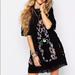 Free People Dresses | Free People Perfectly Victorian Dress In Black, Xs | Color: Black | Size: Xs