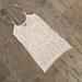 Free People Tops | Free People Intimately Me Beige Camisole M/L | Color: Cream/Tan | Size: M/L