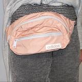 Adidas Bags | Adidas Fanny Pack In Light Pink W Strap Detail | Color: Pink | Size: Os