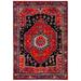 Black;red Rectangle 2'7" x 5' Area Rug - Mistana™ Chavis Oriental Red/Black Area Rug 31.0 x 0.59 in black/blue/brown/gray/green/indigo/pink/red/yellow, | Wayfair