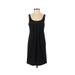 Old Navy Casual Dress - A-Line Scoop Neck Sleeveless: Black Print Dresses - Women's Size X-Small