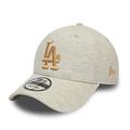 New Era LA Dodgers Jersey Essential 9FORTY Baseball Cap Beige