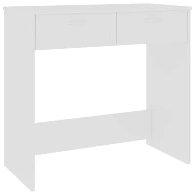 vidaXL Schreibtisch Weiß 80×40×75 cm Holzwerkstoff Image